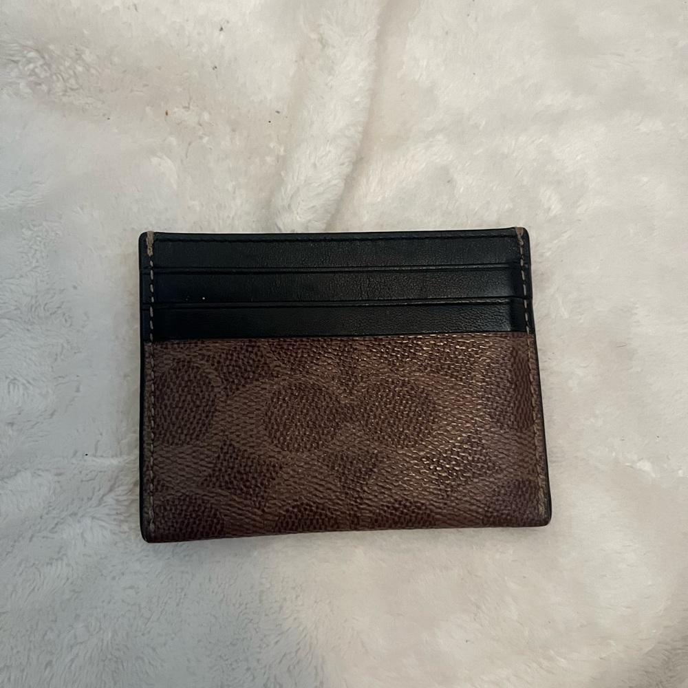 Coach signature C card case